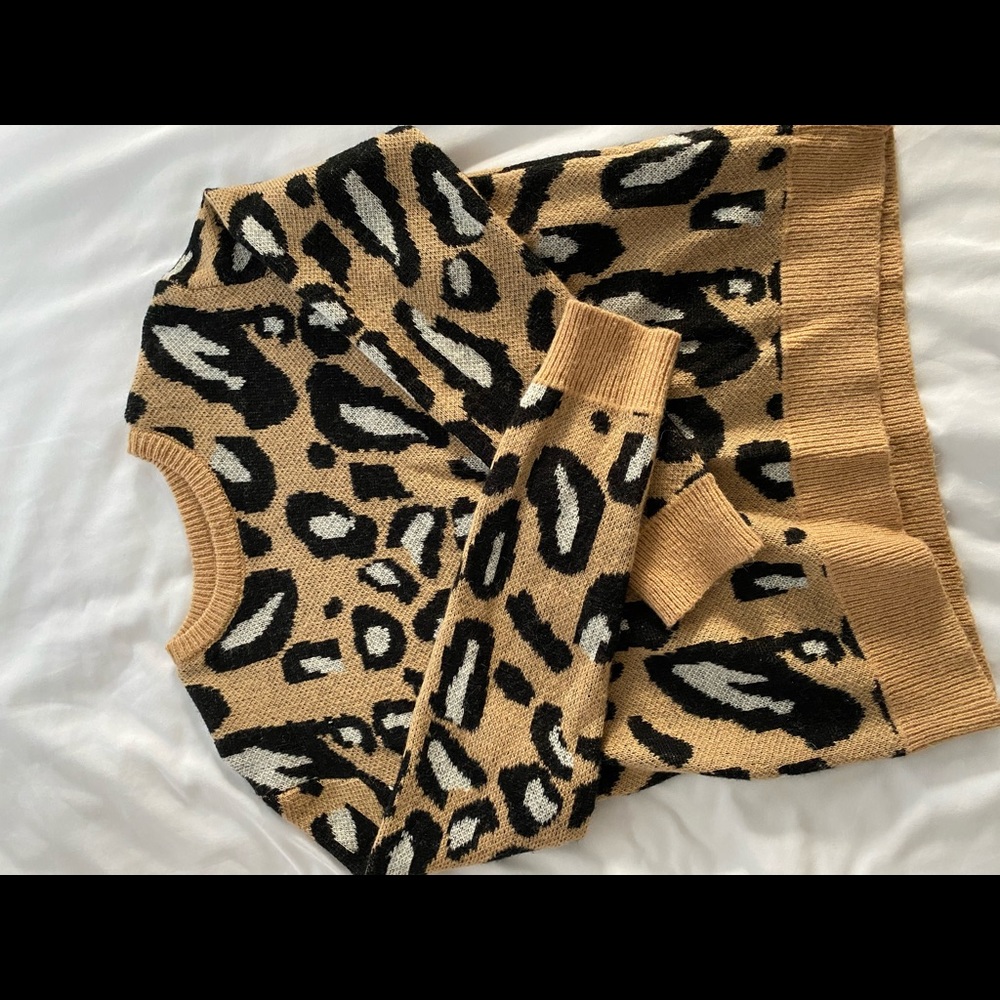 Leopard sweater